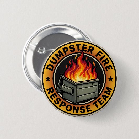 Müllcontainer-Feuerwehr Button (Vorne & Hinten)