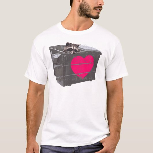 Müllcontainer-Liebe T-Shirt (Vorderseite)