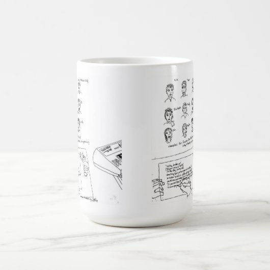 Müllcontainer-Taucher die musical™ Tasse (Mittel)