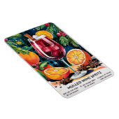 Mulled Wein Spritz Holiday Cocktail Rezept Magnet (Rechte Seite)