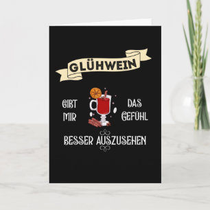 Mulled Wein Weihnachtszeit Advent Zeit Weihnachten Karte