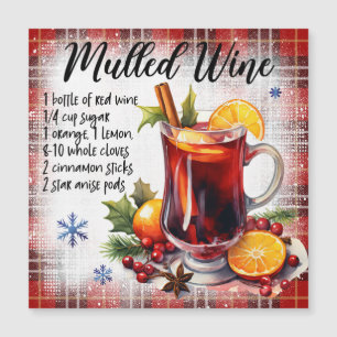 Mulled Wine Magnetic Card Magnetkarte