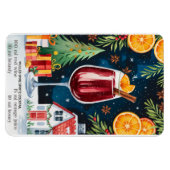 Mulled Wine Spritz Magnet (Horizontal)