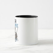Mülleimer-Angler-Experte Waschbär Tasse (Zentrum)