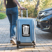 Mülleimer Aufkleber (Koffer Insitu)