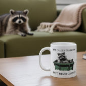 "Mülleimer" kann Raccoon lustig machen Kaffeetasse