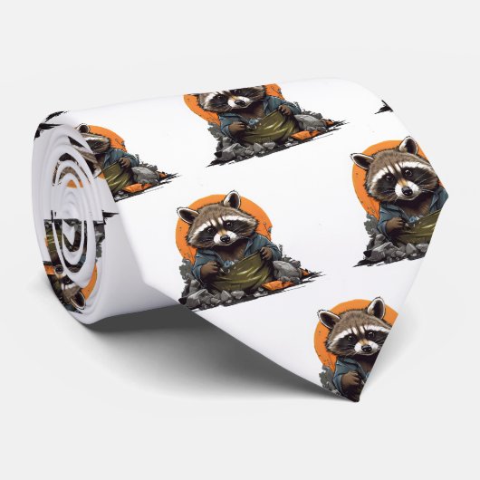 Mülleimer Krawatte (Gerollt)