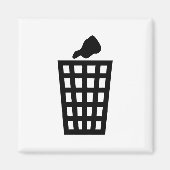 Mülleimer Magnet (Vorne)