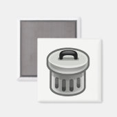 Mülleimer Magnet (Vorderseite/Rückseite)