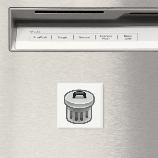 Mülleimer Magnet (In Situ (Geschirrspüler))