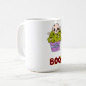 Mülleimer' Men T - Shirt, Men Ghost Tee Shirts Kaffeetasse (Vorderseite Links)