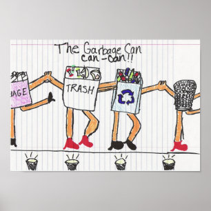 Mülleimer Poster