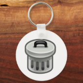 Mülleimer Schlüsselanhänger (Vorderseite)