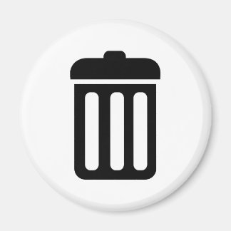 Mülleimer-Symbol Magnet