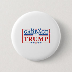 Mülleimer Trumps für Trump 2024-Präsident Button