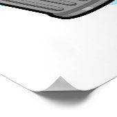 Mülleimer-Vortrag Funny Garbage Bin Puff Poster (Ecke)