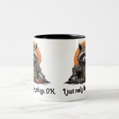 Mülleimer Zweifarbige Tasse (Mittel)