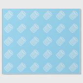 Mülleimersymbol Geschenkpapier (Flach)