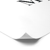 Mullein Poster (Ecke)