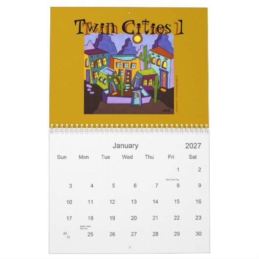 Mulleneaux Kalender 2011 (Jan 2027)