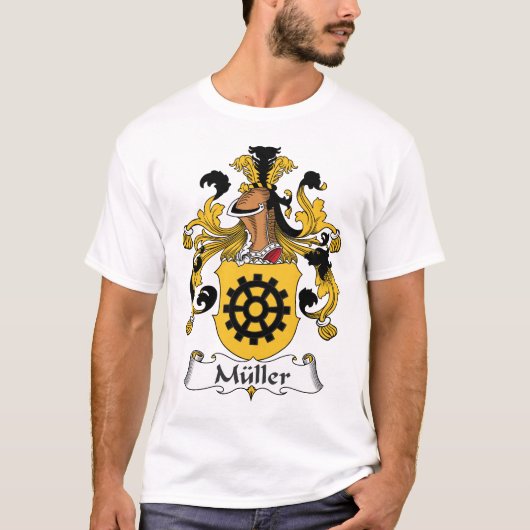 Muller-Familienwappen T-Shirt (Vorderseite)