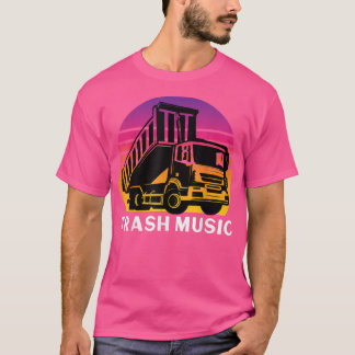 Müller Music Garbage Truck Vintager 80er Style T-Shirt
