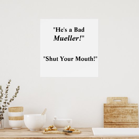 Müller Poster (Küche)