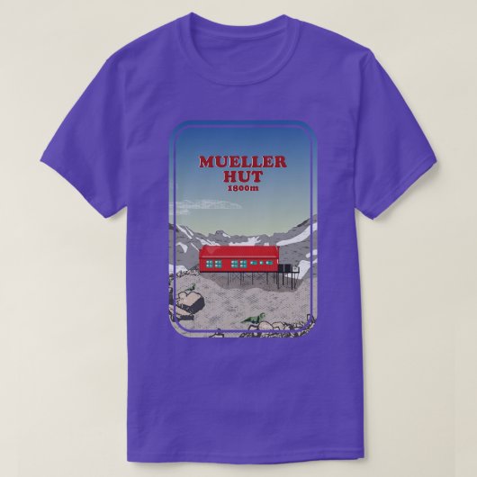 Müllerhütte Neuseeland T-Shirt (Design vorne)