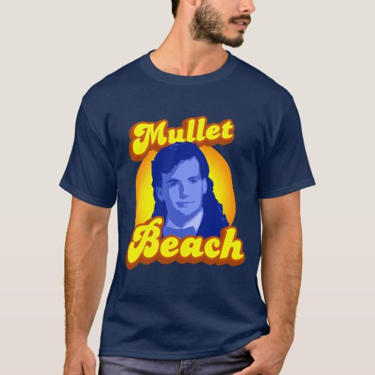 Mullet Beach wackiest T-Shirt (Vorderseite)