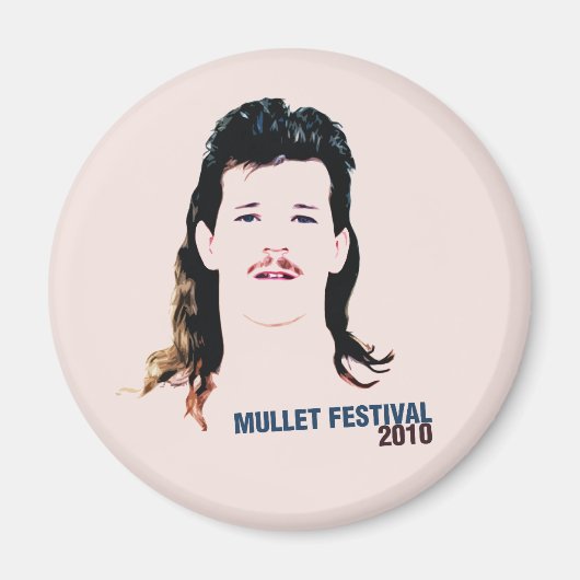 Mullet Festival 2010 Magnet (Vorne)