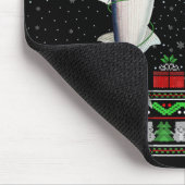 Mullet Fish Lover Matching Ugly Mullet Christmas T Mousepad (Ecke)