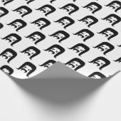 Mullet-Party II-Wrackpapier Geschenkpapier (Ecke)