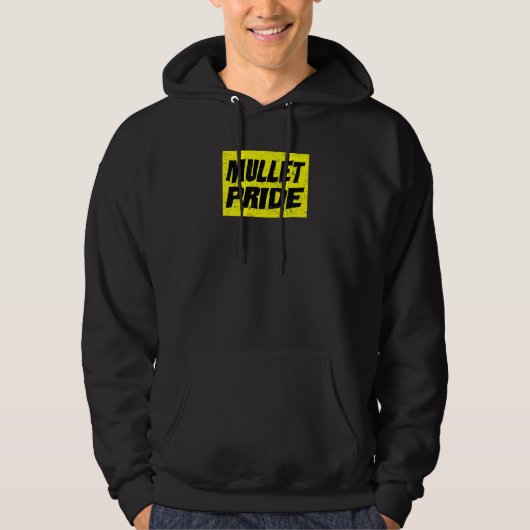 Mullet Pride Redneck Mullet Hoodie (Vorderseite)