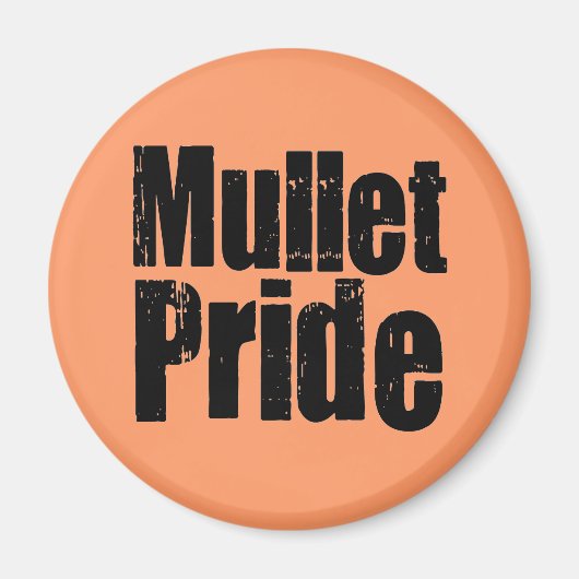 Mullets-Regel Magnet (Vorne)