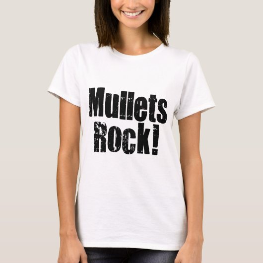 Mullets-Regel T-Shirt (Vorderseite)