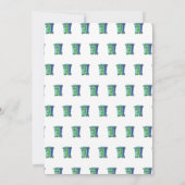 Müllfahrzeug Party Bereit zum Rollen Kindergeburts Einladung (Rückseite)