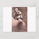 Müllfrau, Königin der Mode Postkarte (Vorderseite)