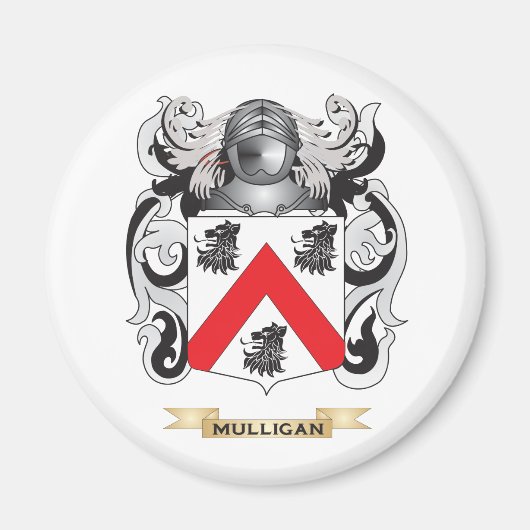 Mulligan Coat of Arms (Familienwappen) Magnet (Vorne)
