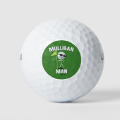 MULLIGAN MAN FUNNY GOLF BALLS GOLFBALL (Vorderseite)