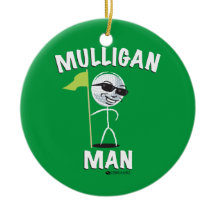 MULLIGAN-MANN-LUSTIGE GOLF-VERZIERUNG