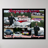 Mulling Racing Collage Poster (Vorne)