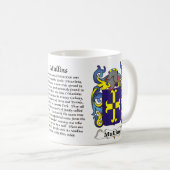 Mullins Familien-Wappen Tasse (VorderseiteRechts)