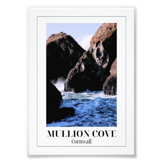 Mullion Cove, Cornwall Fotodruck (Vorne)