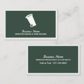 Müllkippe Visitenkarte (Vorne/Hinten)