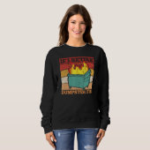 Müllkippe-Zitat für einen Müllkippe Sweatshirt (Vorne ganz)