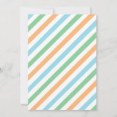 Müllkipper-Geburtstagseinladung Einladung (Rückseite)