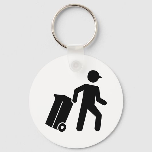 Müllmann Schlüsselanhänger (Vorderseite)