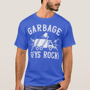 Müllmänner Rock Trucks Müll Müllsammler R T-Shirt