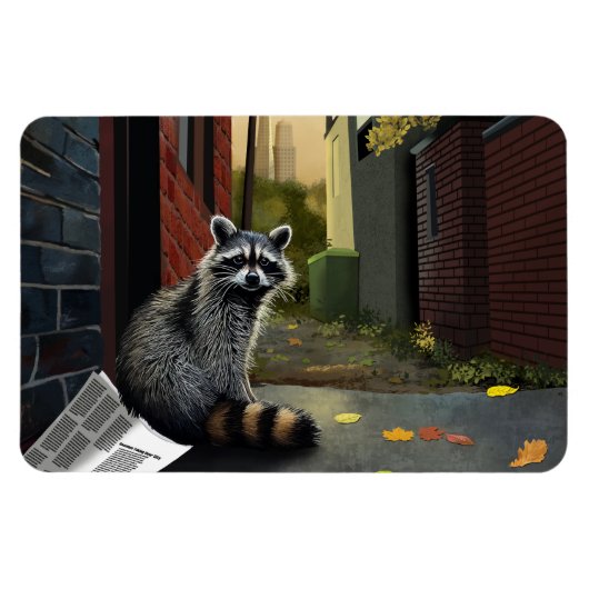 Müllpanda entscheidet magnet (Horizontal)