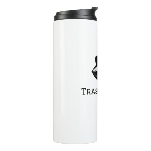 Müllpanda - Racoon Thermosbecher (Nach links gedreht)